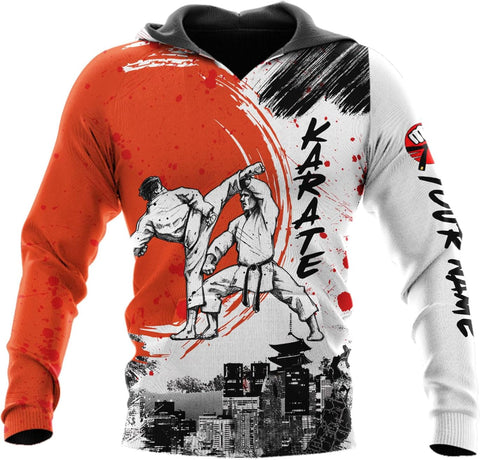 Personalized Karate 3D Tshirt Cool Karate Gift for Boys Girls Karate Lovers T-Shirt Karate Shirts Uniform S-5XL (HD294)