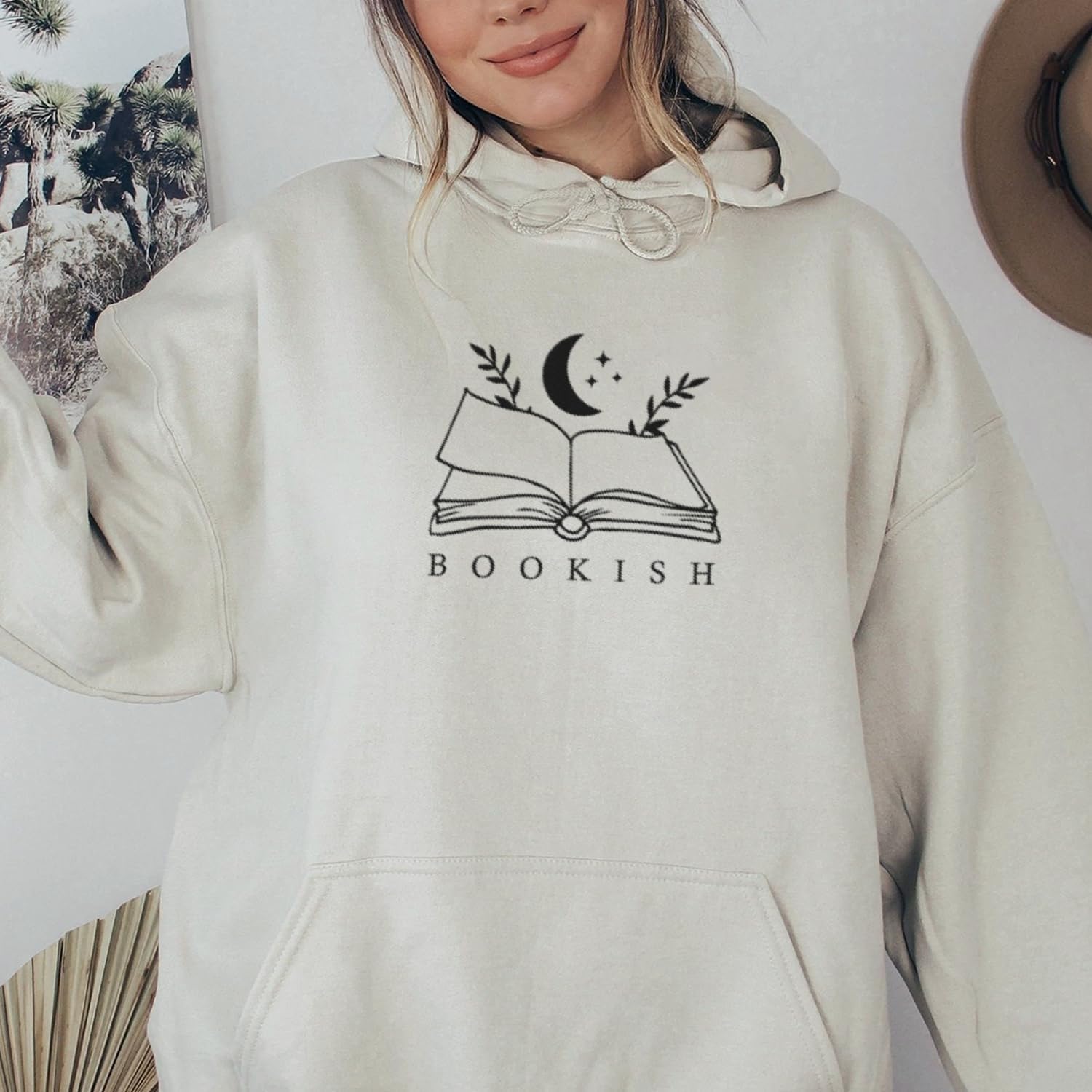 Women's Cotton Crew Neck Sweatshirt, Book 2, Small