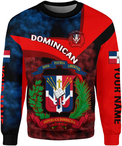 Ligthuy Personalized Dominican Shirt 3D, Dominican Republic Shirts, Dominican Flag Unisex Republica Dominicana Shirt S-5XL