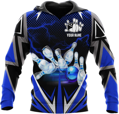 Intenprints Personalized Bowling Shirt Custom Bowling Shirts Bowling Gift Bowling Shirts for Women & Men Bowling Shirt Team