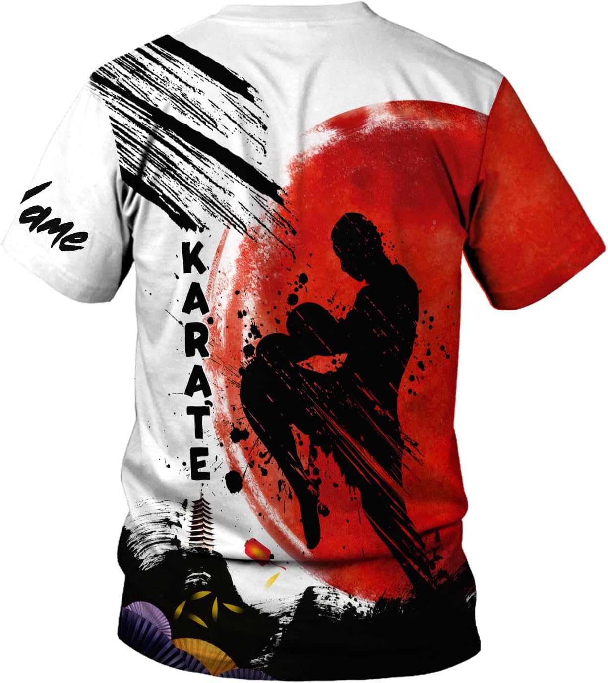 Riveprints Personalized Karate 3D Tshirt Cool Karate Gift for Boys Girls Karate Lovers T-Shirt Karate Shirts Uniform S-5XL