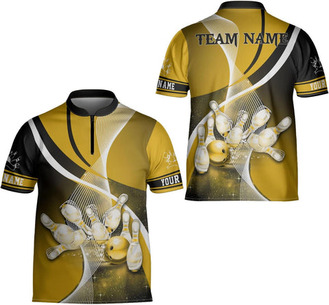 Ligthuy Personalized Bowling Jersey 3D, Bowling Shirts for Team, Bowling Shirt Unisex for Men Women, Bowling Shirts for Men