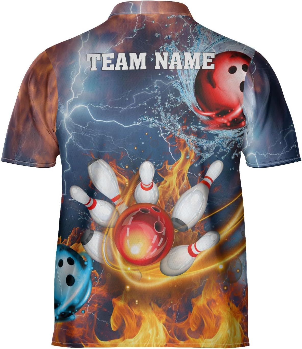 Ligthuy Personalized Name Bowling Jersey 3D, Custom Bowling Shirts for Team, Bowling Shirt Unisex for Men & Women4