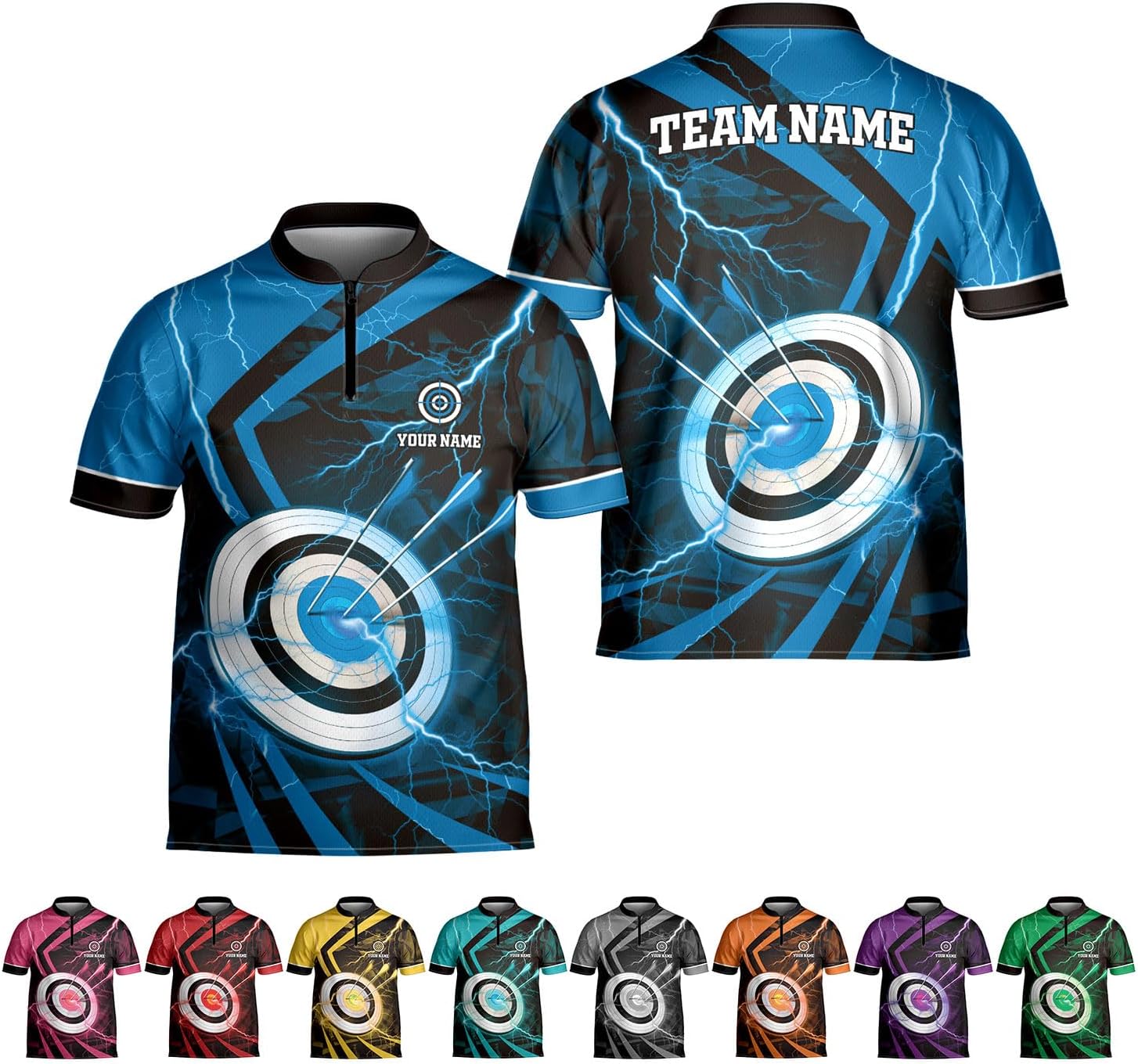 Custom Archery Jersey Shirt Bow & Arrow Personalized 3D Shirts for Archer Men Women Target Team Name Apparel Gifts