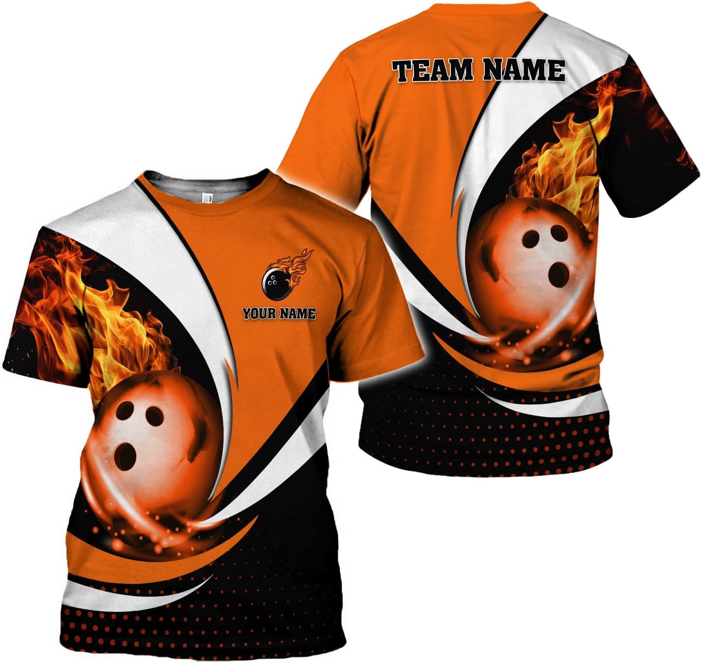 Rivelus Custom 3D Bowling Shirts Personalized for Men and Women - Unique Team Shirt & Gifts for Bowling Lovers