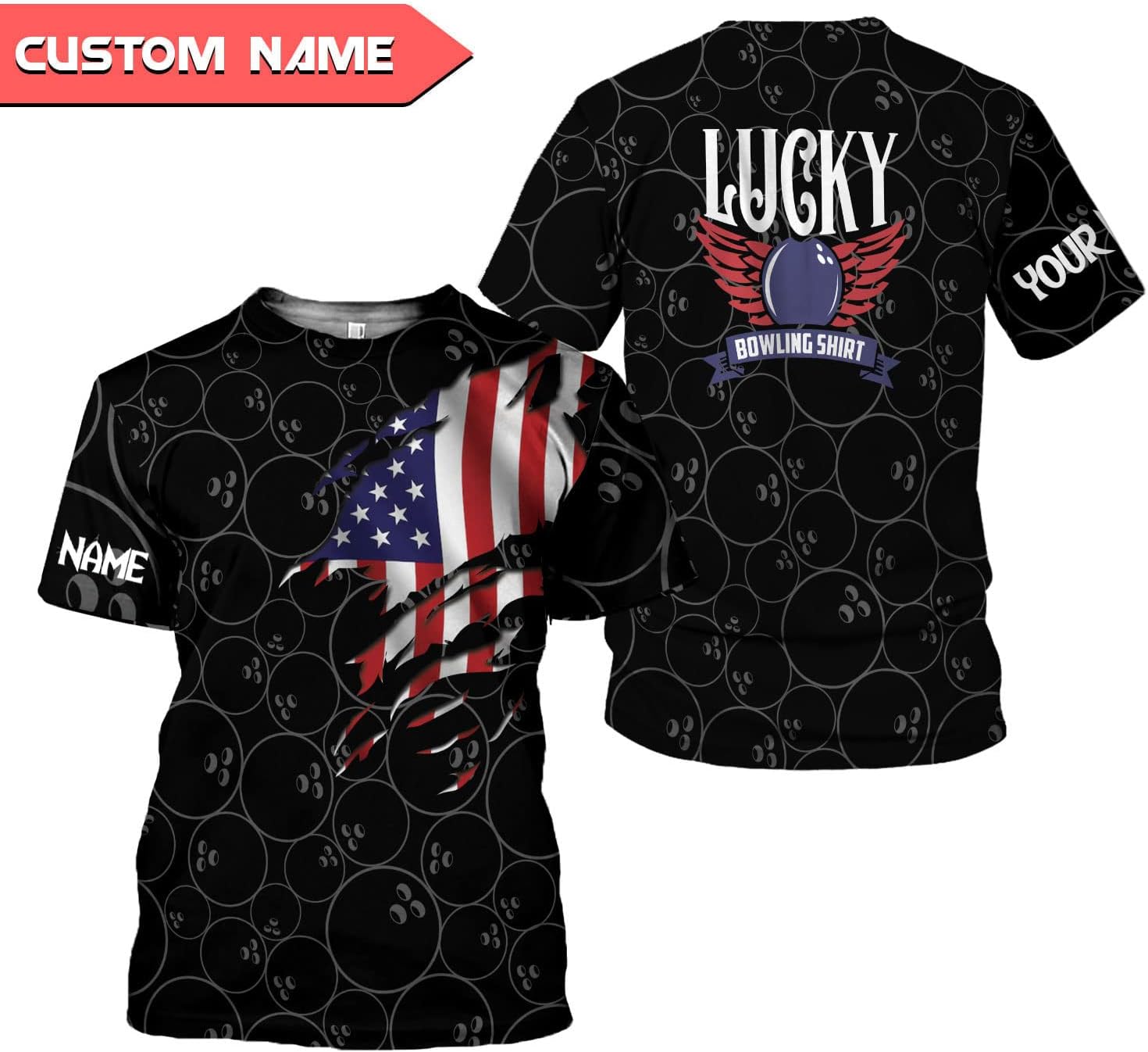 Custom Bowling Shirts, Personalized Name Bowling Shirts Unisex, Bowling Jerseys for Men & Women, Team Bowling Shirt Gift