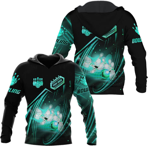Intenprints Personalized Bowling Shirt Custom Bowling Shirts Bowling Gift Bowling Shirts for Women & Men Bowling Shirt Team