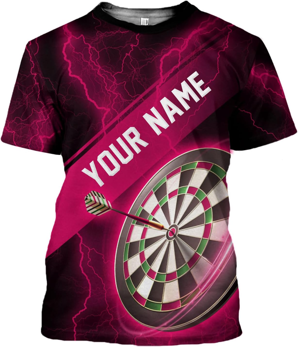 mostprints Personalized Dart Shirts, Darts Shirts for Men, Dart Jerseys for Teams, Dartboard Players Shirt Darts Board Gift