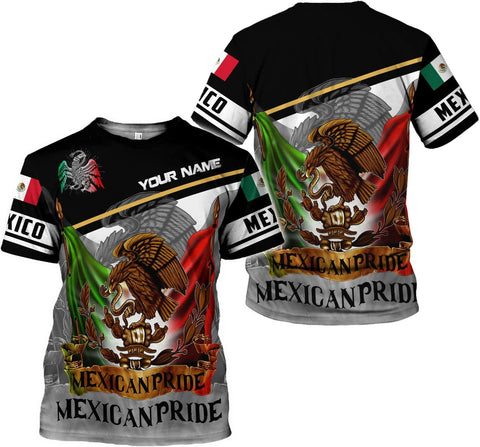 Personalized Name Mexican Shirts for Men 3D Customized Mexico Shirts for Men, Mexico Shirts for Women Mexico Shirt (US, Alpha, Small, Regular, Regular, Multi 5)