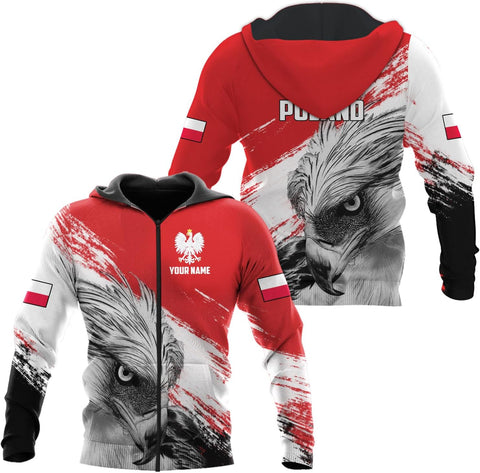 Parvii Personalized Poland Shirt Women & Men, Polska Tshirt Women Poland Shirt 3D, Poland Pride Shirts, Polish Eagle Polska