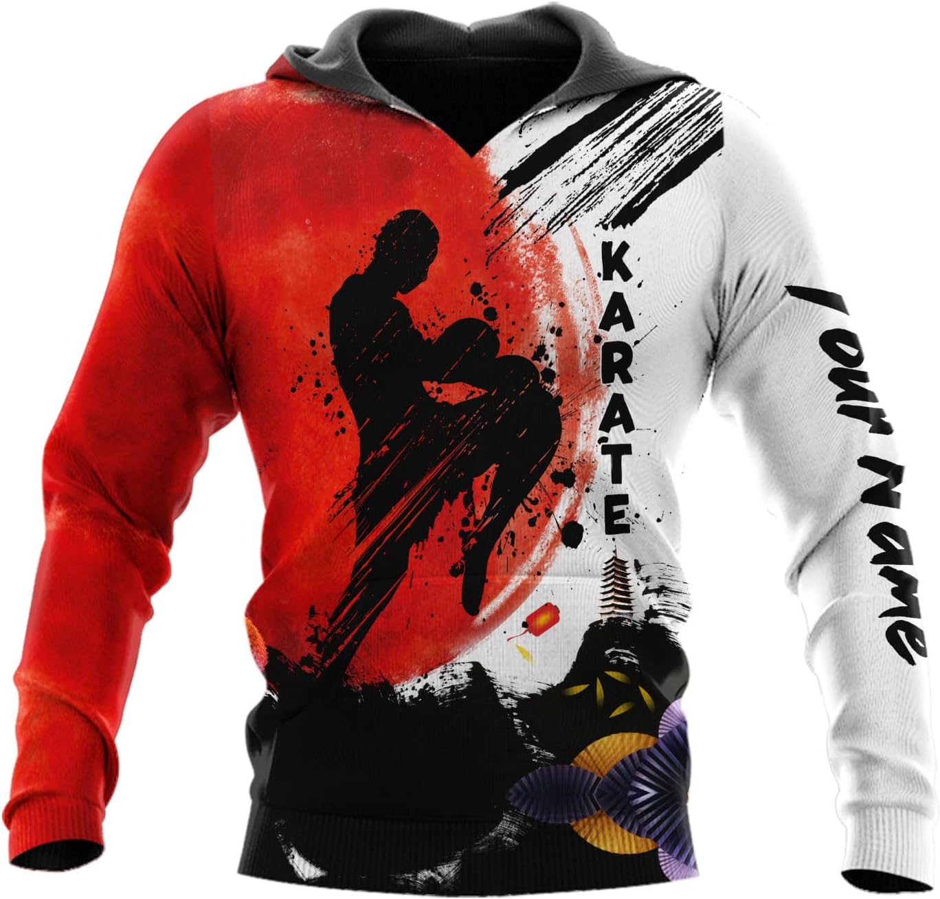 Riveprints Personalized Karate 3D Tshirt Cool Karate Gift for Boys Girls Karate Lovers T-Shirt Karate Shirts Uniform S-5XL