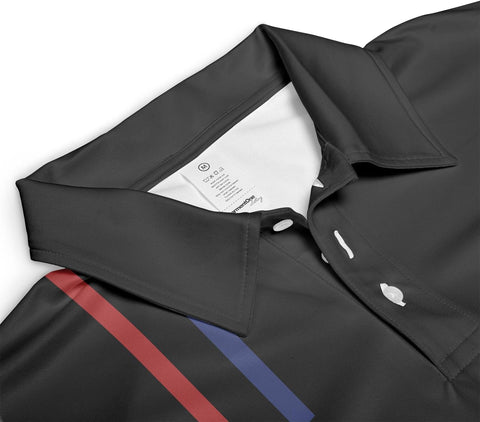 Woseprints Personalized Polo Shirts, Barber Shop Gifts for Men for Barbers