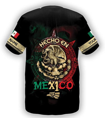 Mostefy Personalized Mexican Shirts for Women Vneck 3D, Customized Mexico Shirts for Women, Mexico Shirt, Mexican Shirt