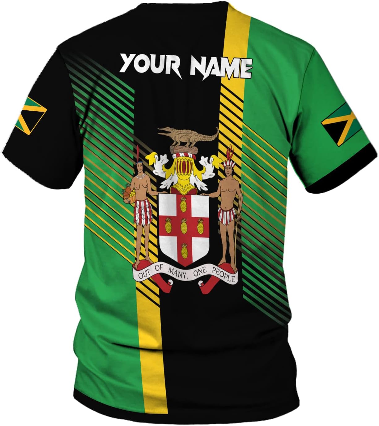 Personalized Jamaica Shirt Custom Jamaica Flag Lion Shirt for Men and Women, Jamaican Pride T-Shirt, Jamaica Tshirt Jamaicana