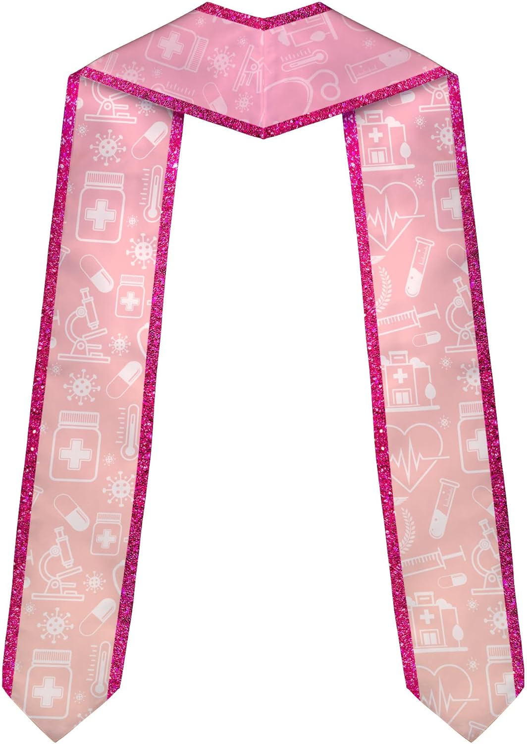 Pretyprints Custom Nurse Sash Graduation, RN Graduation Stole Gifts for Friends Nursing Student Senior Class Of 2025