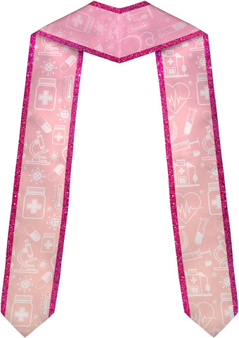Pretyprints Custom Nurse Sash Graduation, RN Graduation Stole Gifts for Friends Nursing Student Senior Class Of 2025