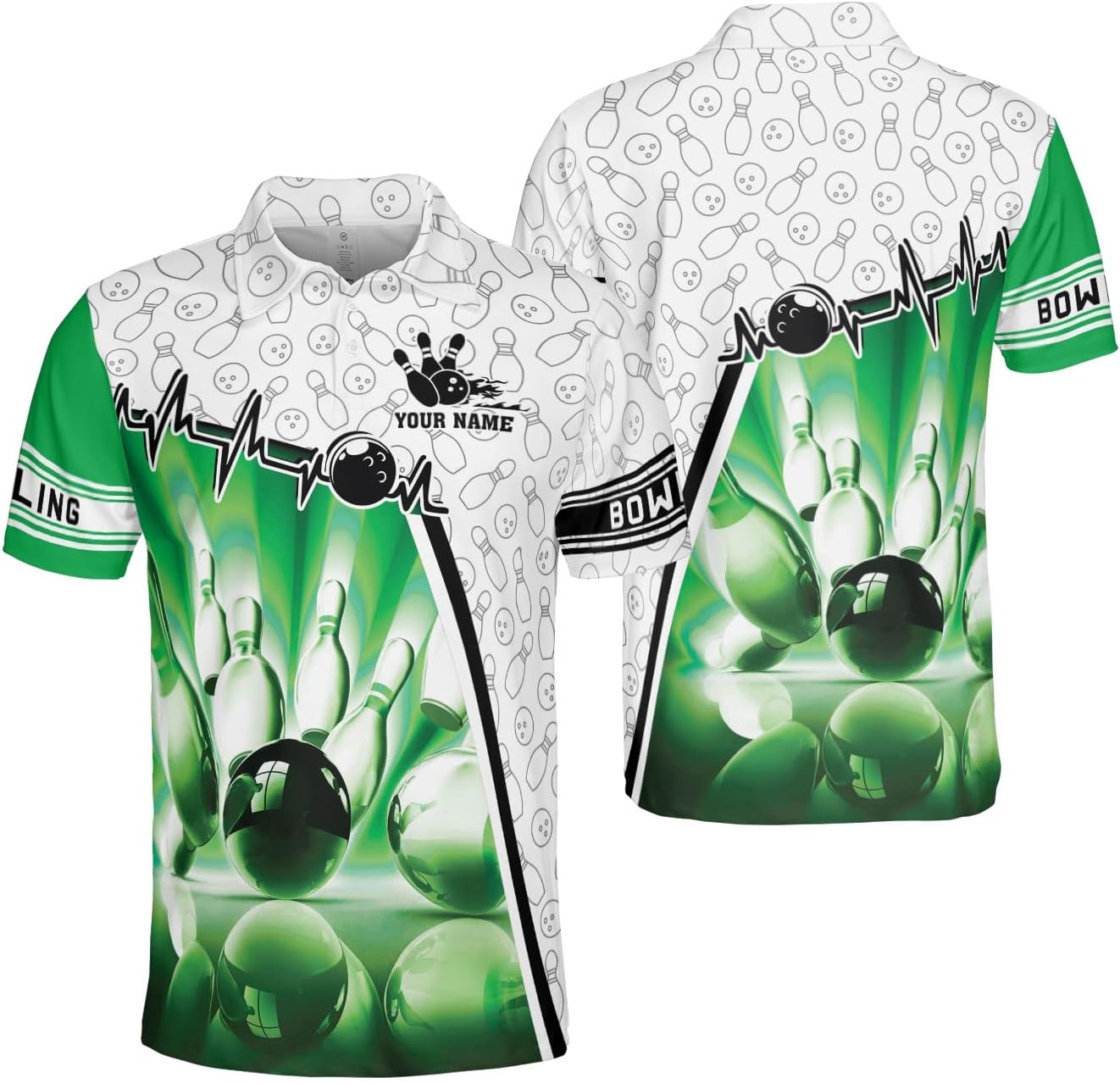 Custom Bowling Shirts, Personalized Name Bowling Shirts Unisex, Bowling Jerseys for Men & Women, Team Bowling Shirt Gift