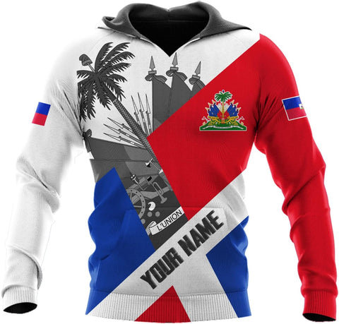 Personalized Haiti Shirt, Haitians Flag Pride Shirt, Haiti Shirts for Men & Women, Haitian Pride Tshirt, Haitian Flag Shirt