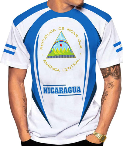 Personalized Nicaragua Shirt Custom Nicaragua Flag Lion Shirt for Men & Women Nicaraguan Camisas T-Shirt, Nicaragua Tshirt