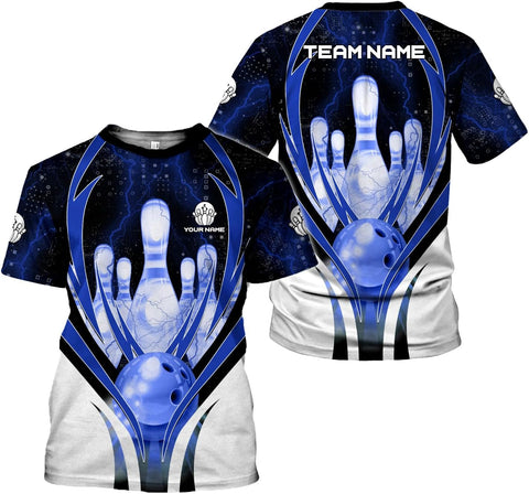 HomeDesign Personalized Name Bowling Shirts for Men & Women, Bowling Shirts for Team Bowling, Bowling Shirts Gift Unisex