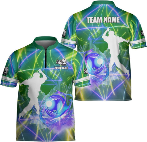 Ligthuy Personalized Bowling Jersey 3D, Bowling Shirts for Team, Bowling Shirt Unisex for Men Women, Bowling Shirts for Men 2