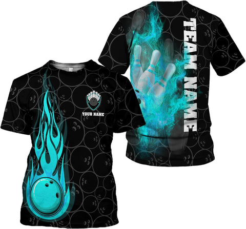 Custom Bowling Shirts, Personalized Name Bowling Shirts Unisex, Bowling Jerseys for Men & Women, Team Bowling Shirt Gift