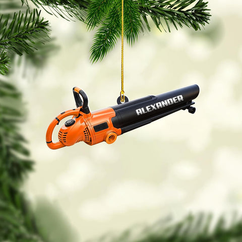 Royal Fight Custom Leaf Blower Christmas Ornament 2024 Leaf Blowers Ornament for Christmas Tree Decor Hanging Leaf Blower Ornament Lover Gift Xmas Leaf Blowers Gift Xmas (OLB11)