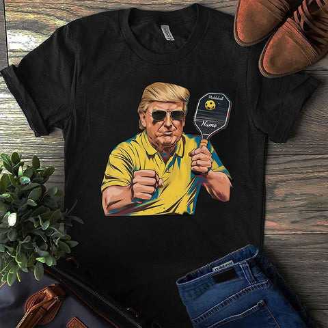Personalized Name Funny Pickleball Lovers Graphics Pickle Ball Men Women T-ShirtFunny Pickleball Shirts, Pickle Ball Shirt