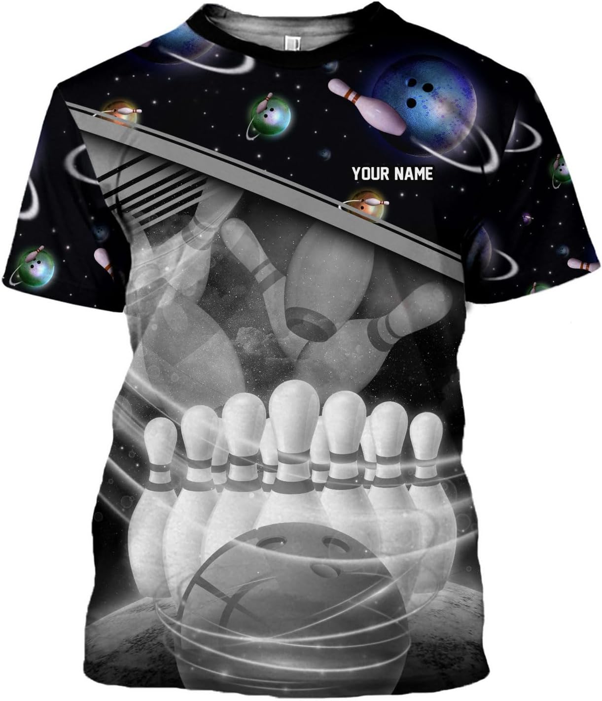 mostprints Personalized Name Bowling Shirts for Men & Women, Bowling Shirts for Team Bowling, Bowling Shirts Gift Unisex