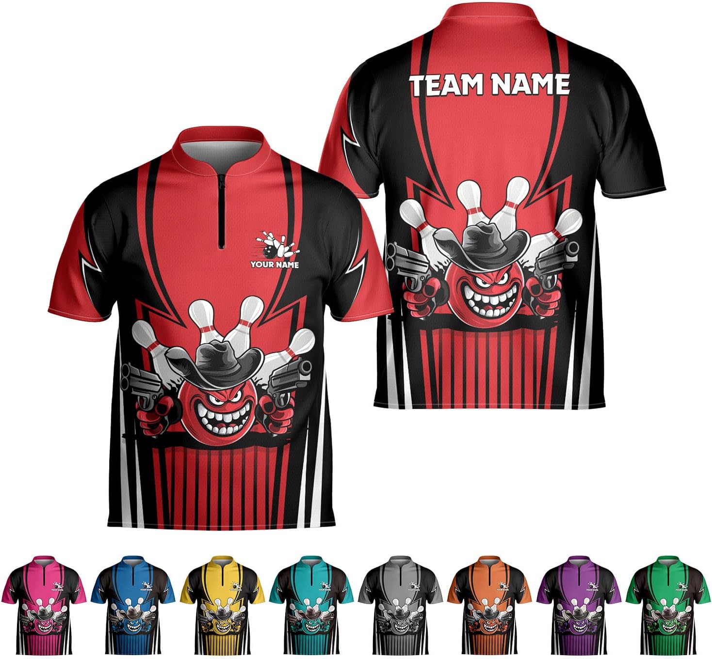 Custom Bowling Jersey for Men & Women - Style Shirts for Team