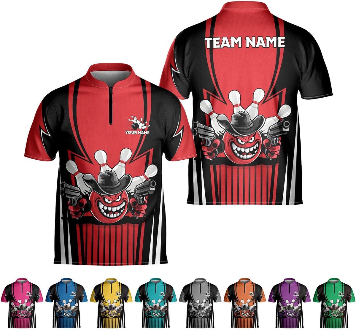 Custom Bowling Jersey for Men & Women - Style Shirts for Team
