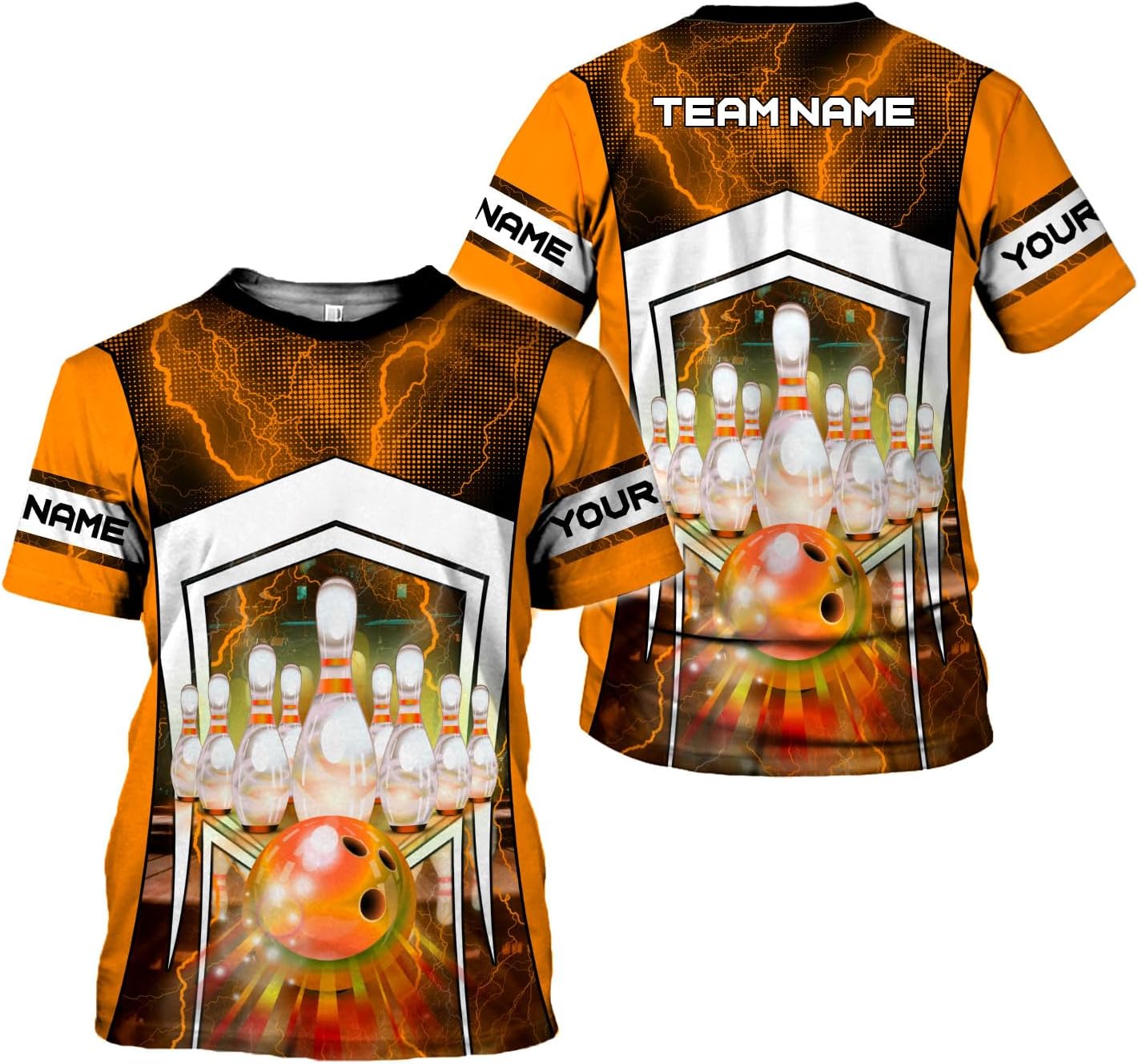 mostprints Personalized Name Bowling Shirts for Men & Women, Bowling Shirts for Team Bowling, Bowling Shirts Gift Unisex