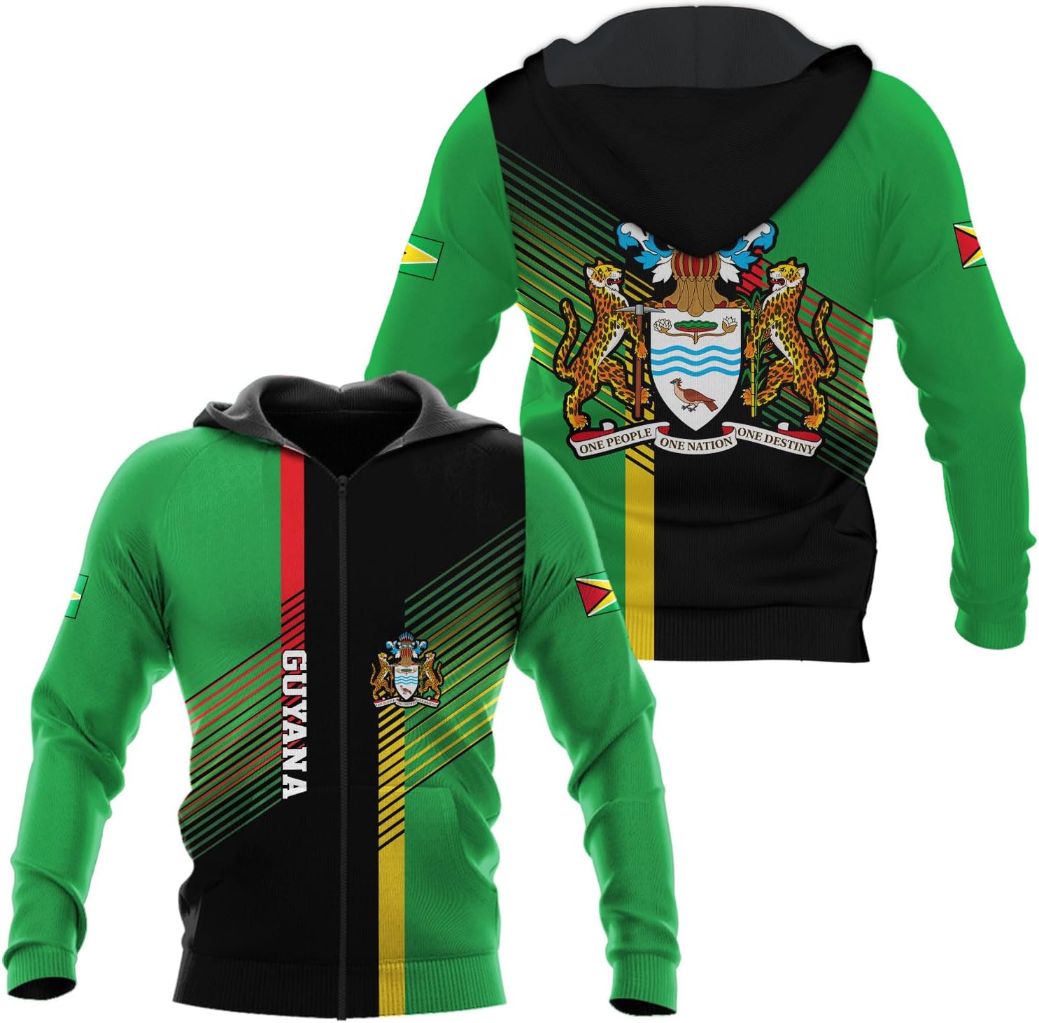 Parvii Personalized Guyana Shirts, Guyana Pride Tshirt, Guyanese Guyana Flag Shirt, Guyana Shirt for Men & Women, Guyana Gift
