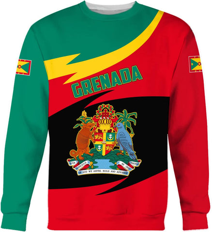 Podagree Personalized Grenada T-Shirt 3D, Proud Grenadan Tshirt, Grenada Flag Grenadian Pride Grenadian Heritage Shirt