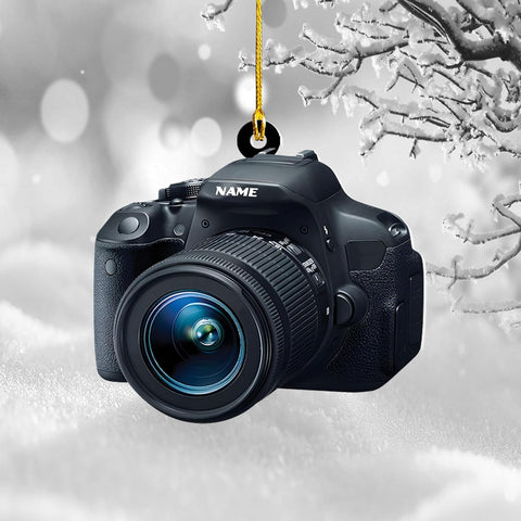 Royal Fight Personalized Camera Ornament Camera Xmas Ornament Gift 2023 Photography Christmas Ornaments ift for New Photographer Ornament Camera Gifts Camera Lover Gifts (Camera 4)