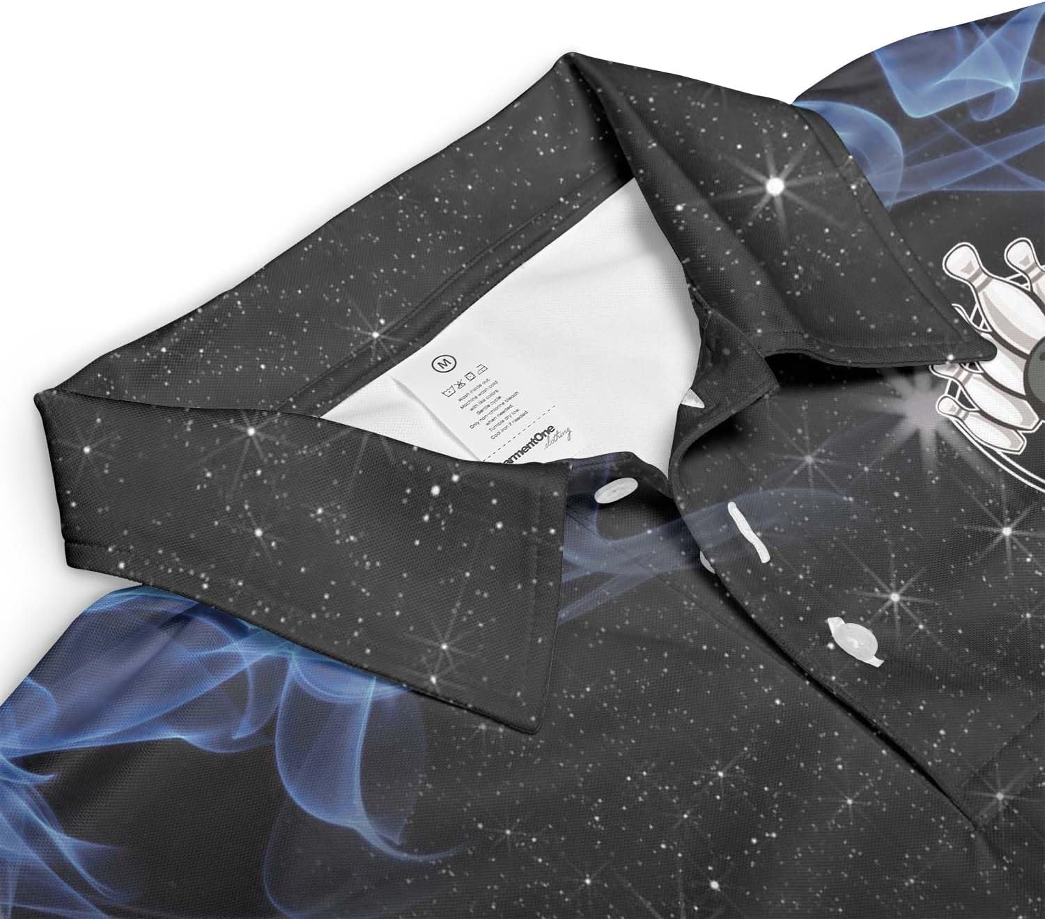 Custom 3D Bowling Polo Shirts for Men and Women Personalized Team Name Gift Unisex Customized Bowling Short Sleeve Polo Shirt