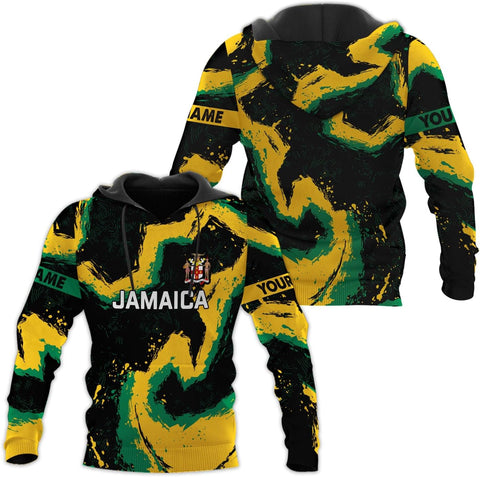 Personalized Jamaica Shirt Custom Jamaica Flag Lion Shirt for Men and Women, Jamaican Pride T-Shirt, Jamaica Tshirt Jamaicana