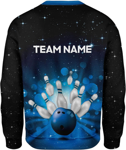 Pretyprints Personalized Bowling Shirt - Custom Bowling Gift for Women & Men