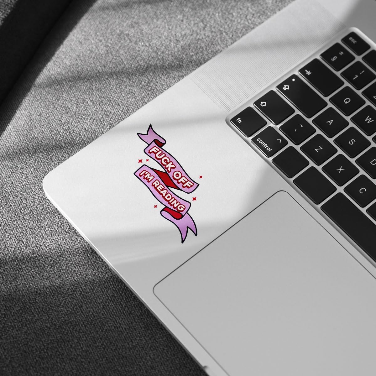 (3pcs) Fuck Off I'm Reading Sticker, I'm Reading Sticker, Book Lover Sticker, Bookish Lover Sticker, Sticker Die-Cut Waterproof Vinyl Sticker for Laptop Water Bottle Phone Window Helmet