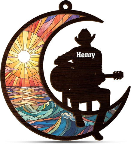 Personalized Guitar Ornament, Electric Guitar Ornament, Guitar Christmas Ornaments 2024, Acoustic Guitar Christmas Ornament, Guitar Christmas Ornaments Guitarist Gift Musical Instruments Xmas (G18)