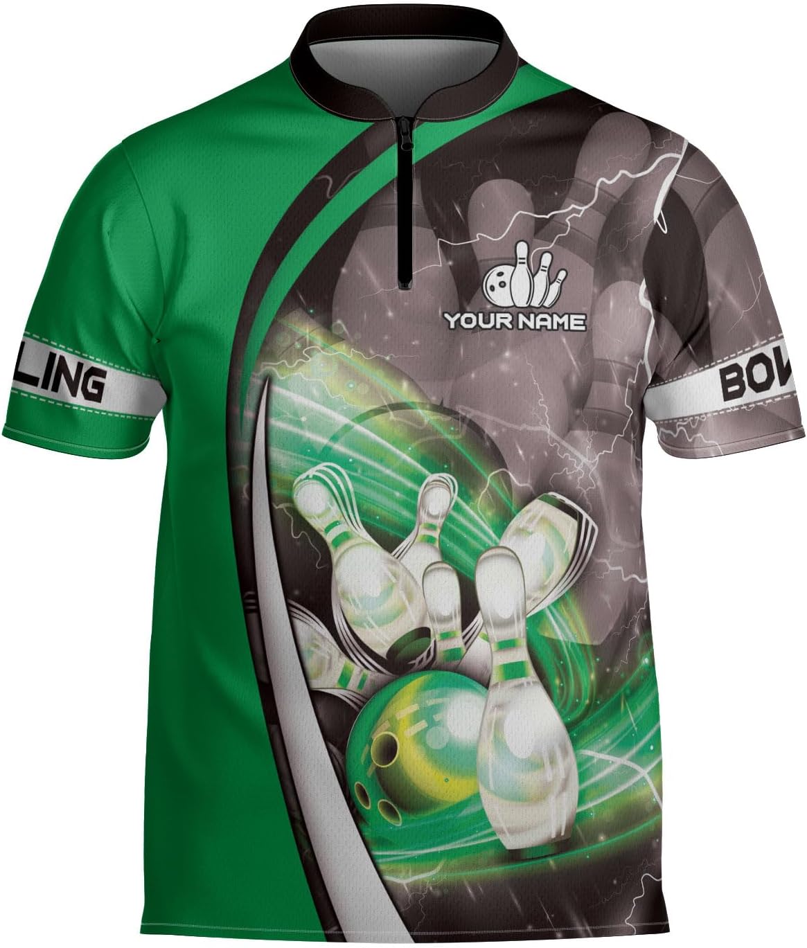 Homedesign Personalized Bowling Jersey Gift 3D Custom Bowling Shirts for Team Name Bowl Bowler Shirt Unisex Cool Men Women