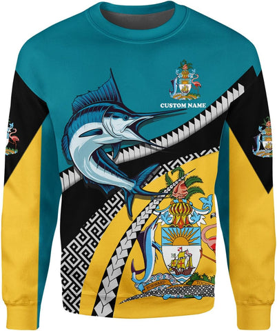 Personalized Bahamas Shirt 3D Custom Bahamas Flag Shirt for Men and Women Bahamas Pride Shirt