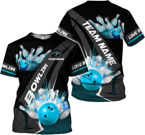 Rivelus Custom 3D Bowling Shirts Personalized for Men and Women - Unique Team Shirt & Gifts for Bowling Lovers