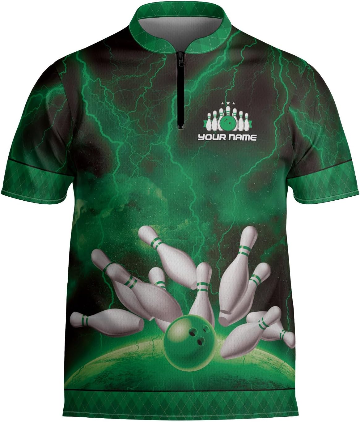 Artparel Personalized Bowling Jersey 3D Custom Bowling Shirts for Team Bowling Shirt Unisex for Men Women Bowling Jerseys 3D