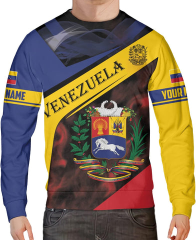Personalized Name Venezuela Shirt, Flag Venezuelan Pride Roots T-Shirt, Sweatshirt, Zip Hoodies Gift for Men and Women