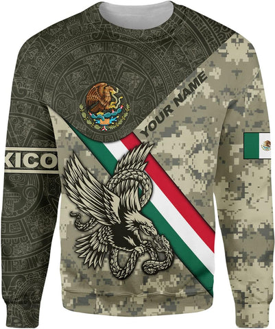 Personalized Name Mexican Hoodie 3D, Customized Mexican Hoodies for Men, Unisex Mexico Hoodie, Mexico Hoodies for Men 1