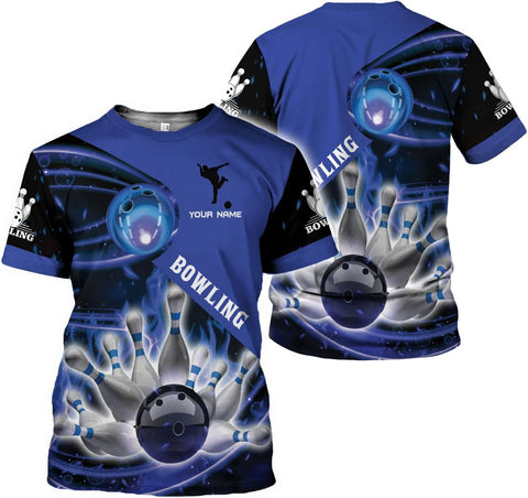 Custom Bowling Shirts, Personalized Name Bowling Shirts Unisex, Bowling Jerseys for Men & Women, Team Bowling Shirt Gift