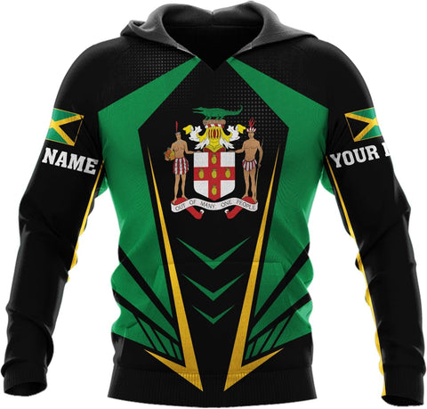 Personalized Jamaica Hoodie - Men & Women Jamaican Pride Shirt Gifts