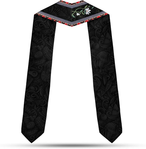 Pretyprints Peruvians Graduation Sash, Peru Graduation Stole Custom Personalized Peruvians American Flag Graduation Sash 2025