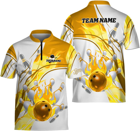 Ligthuy Personalized Bowling Jersey 3D, Bowling Shirts for Team, Bowling Shirt Unisex for Men Women, Bowling Shirts for Men
